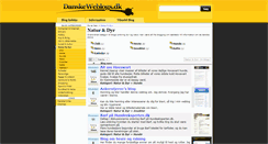 Desktop Screenshot of natur-dyr.danskeweblogs.dk