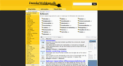 Desktop Screenshot of erhverv.danskeweblogs.dk