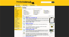 Desktop Screenshot of hobby.danskeweblogs.dk